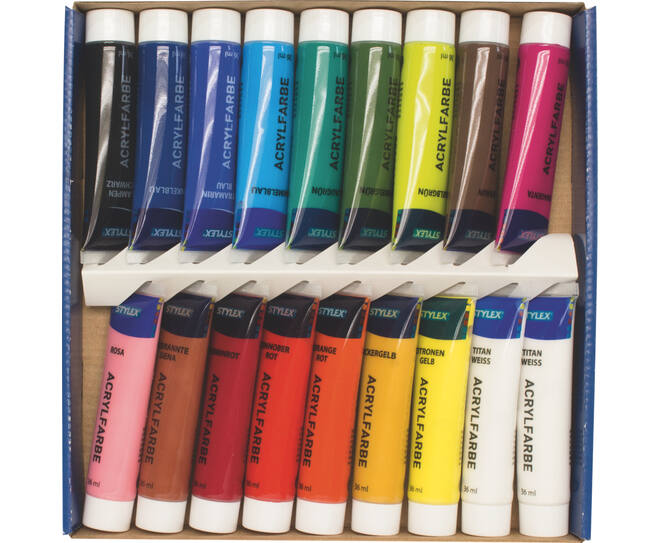 STYLEX Acryl máling 18 litir - 36 ml (6)