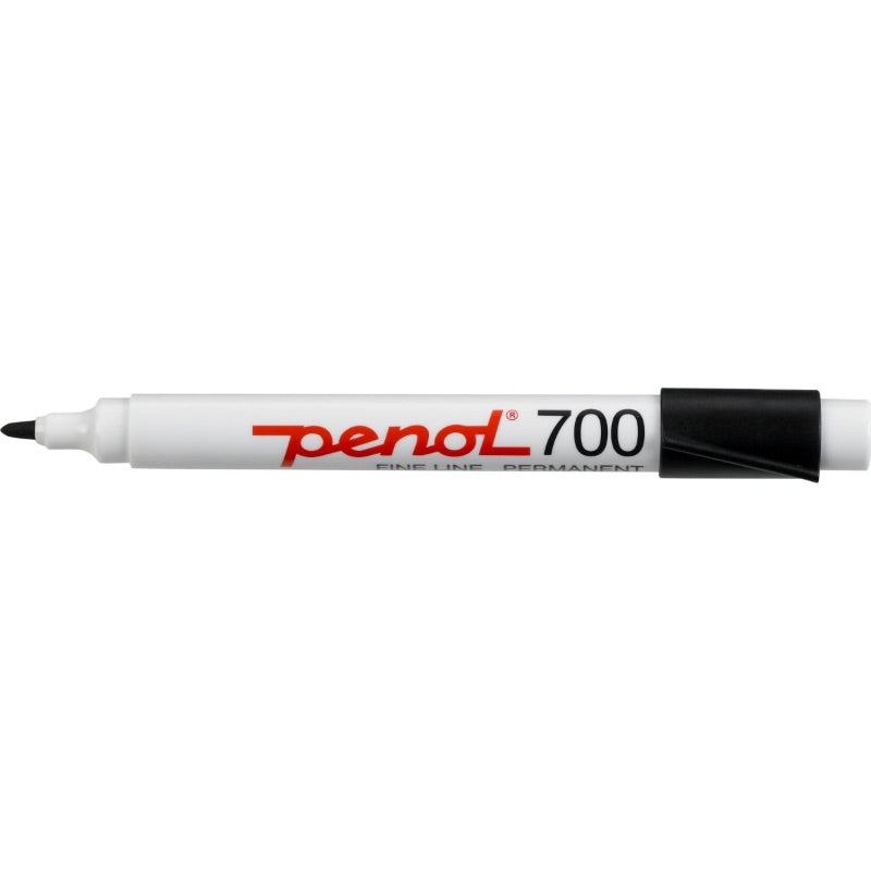 PENOL 700 marker, svørt - 1,5 mm (10)