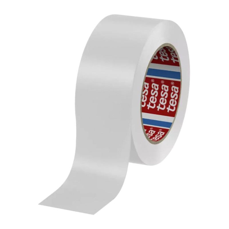 TESA Gulvmarkeringstape, hvid - 33m x 50mm (6)