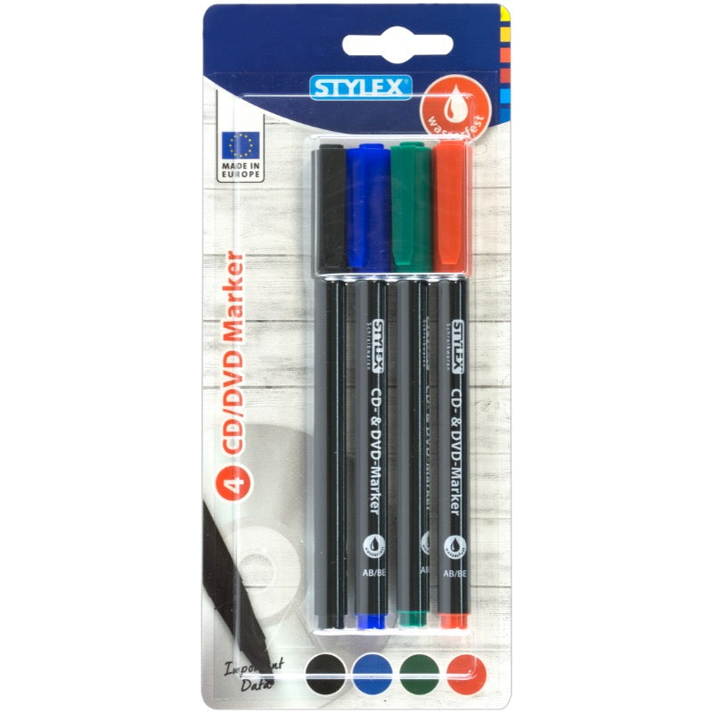 STYLEX CD-markers - 4 litir (12)