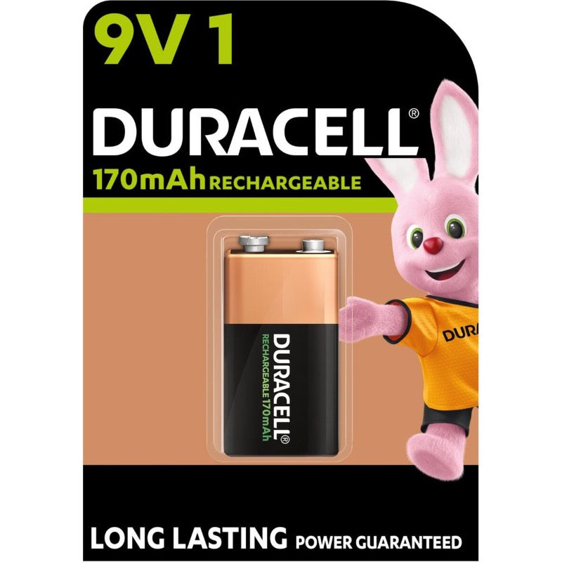DURACELL Recharge Ultra 9V - 170 mAh (10)