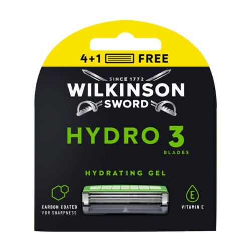 WILKINSON SWORD HYDRO 3 Rakibløð 4+1 (10)