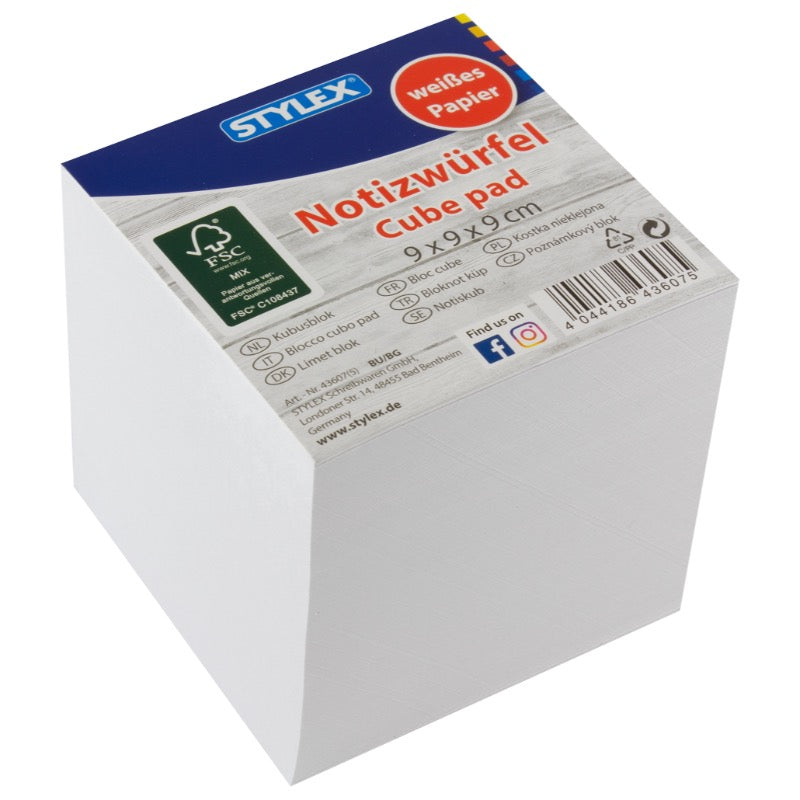 STYLEX Memoblokkur - 90 x 90 (12)