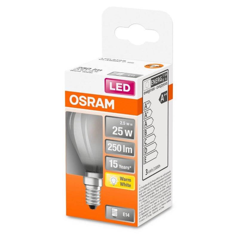 OSRAM krónupera E14 - 2,5w=25w (6)