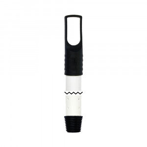 G. FUNDER Kustaskaft metal, hvítt v/upphang - 2,3 x 130 cm