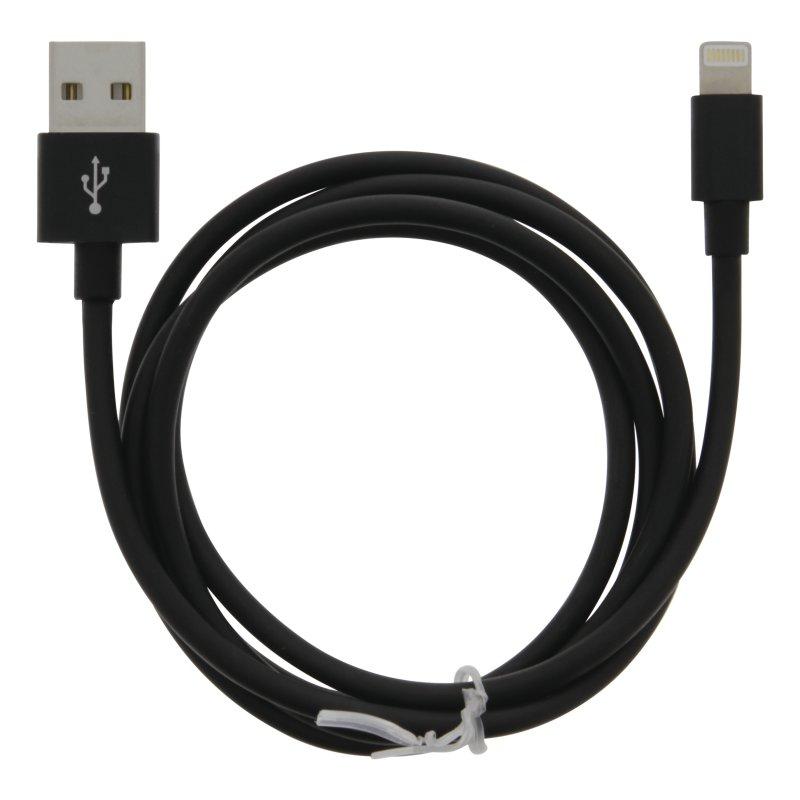 MOB:A Cable USBA Lightning 2.4A, 1m, Black (8)