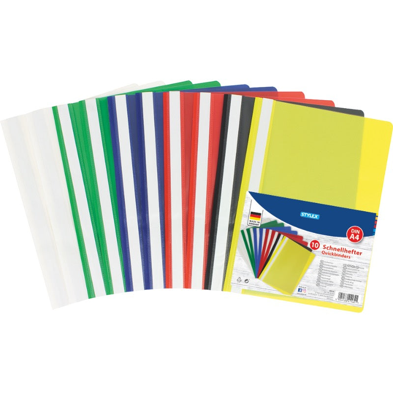 STYLEX Plastmappa A4 - 10 stk (10)