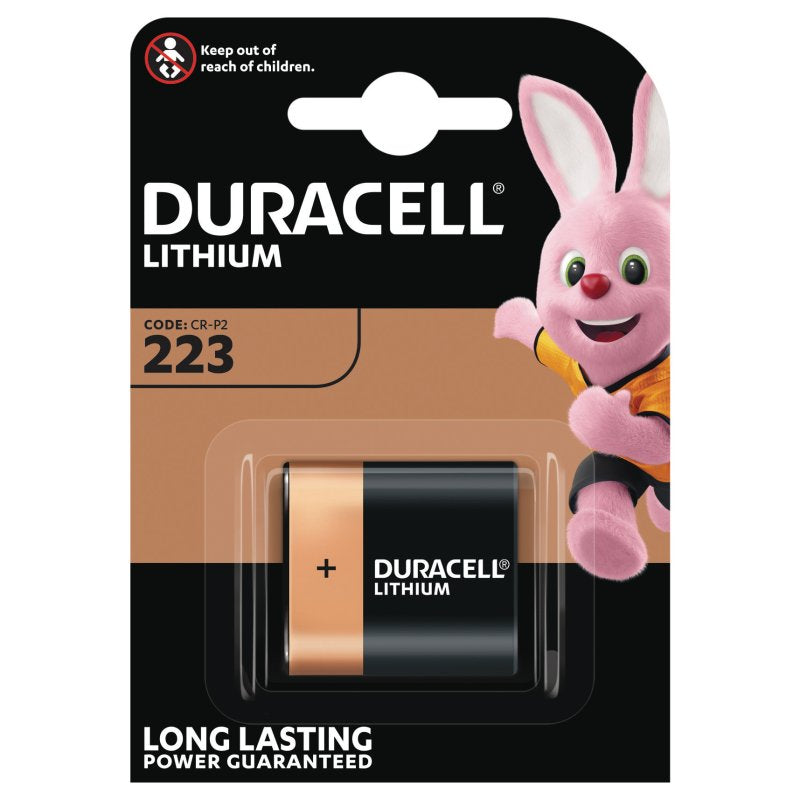 DURACELL Lithium 223/CR-P2, 6V - 1 stk (12)*