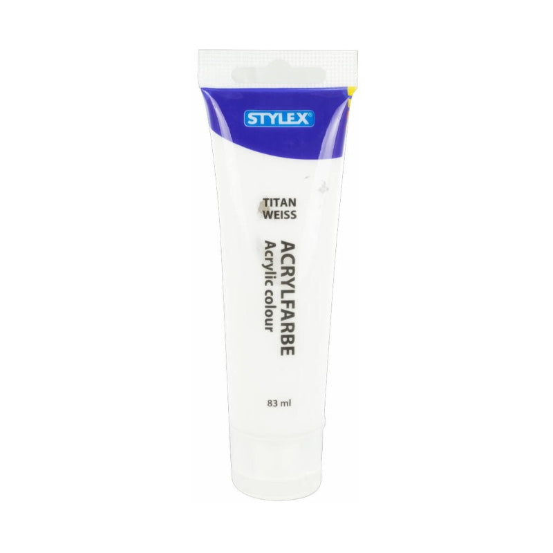 STYLEX Acryl máling, hvítt - 83 ml (6)