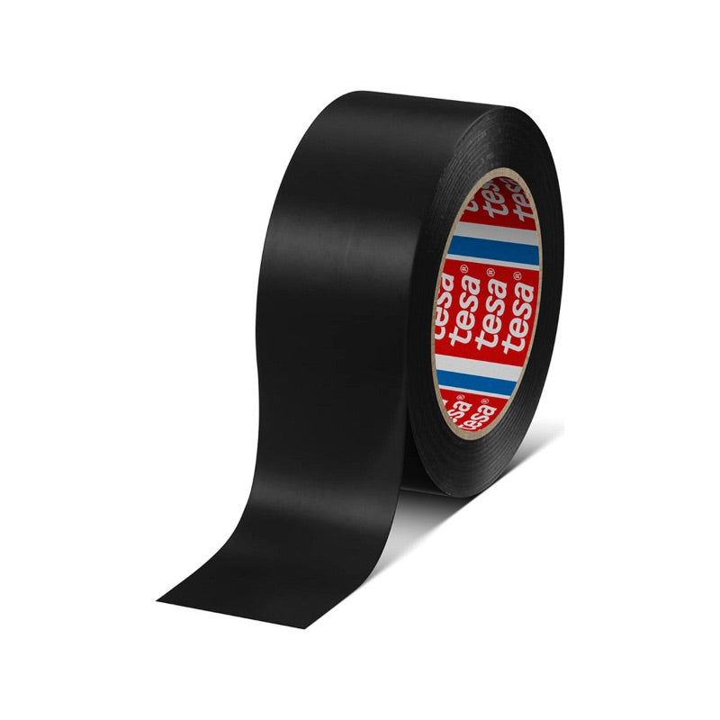 TESA Gulvmarkeringstape, sort - 33m x 50mm (6)