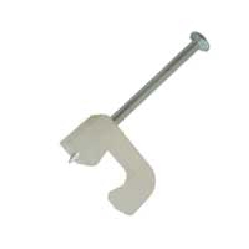 ELWORKS Kabelclips flad 3x5 mm, natur - 100 stk (5)