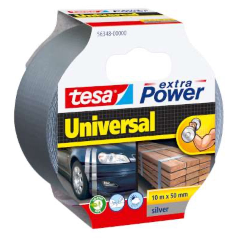 TESA Lær.tape Ex. Power Universal, grå - 10m x 50mm (6)