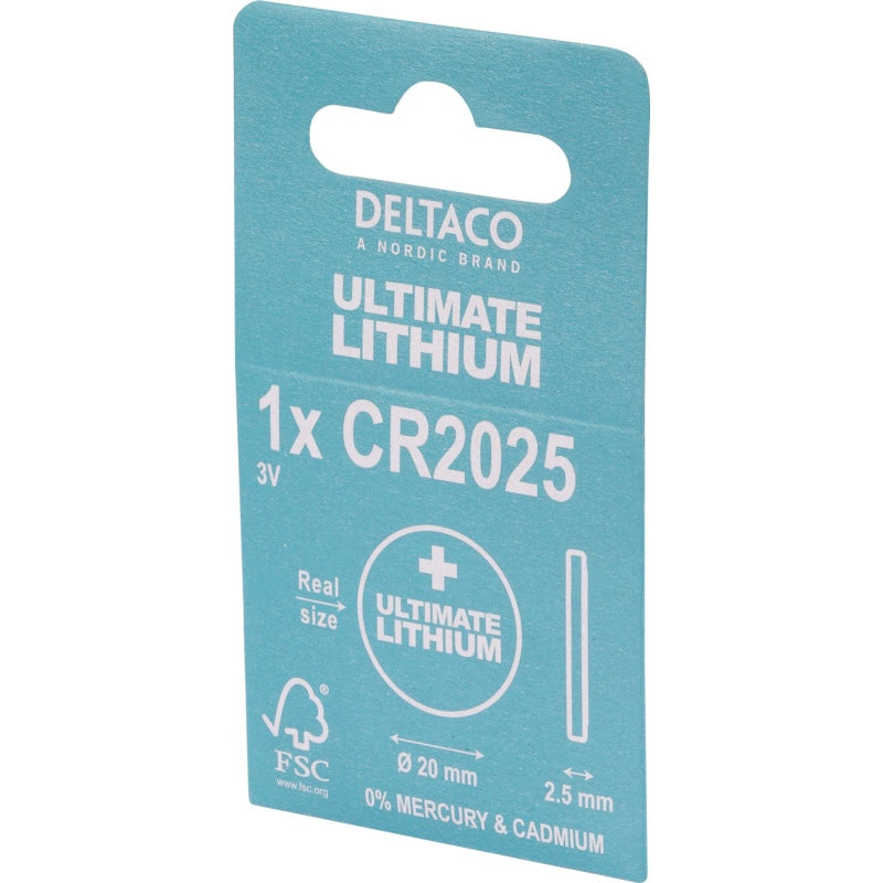 DELTACO Lithium 2025, 3V - 1 stk (58)