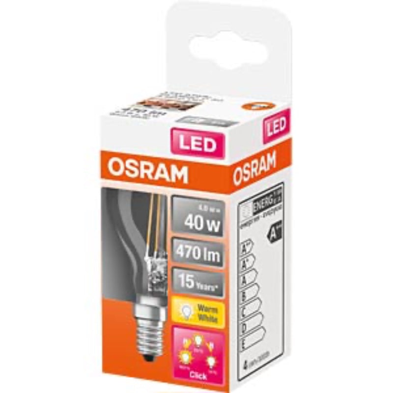 OSRAM 3 Step Dim krónupera E14 - 40w (4)