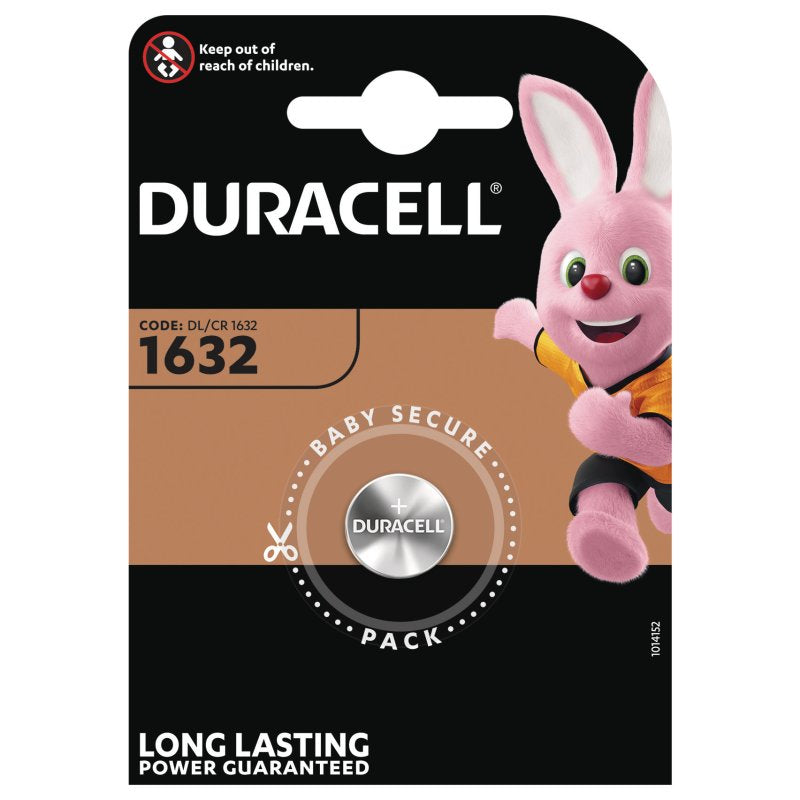 DURACELL Lithium 1632, 3V - 1 stk (10)