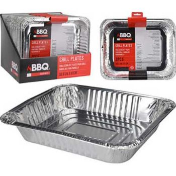 BBQ Foliubakki 2pk 32 x 26 x 6cm (24)