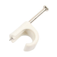 ELWORKS Kabelclips rund 10-14 mm, hvid - 20 stk (5)