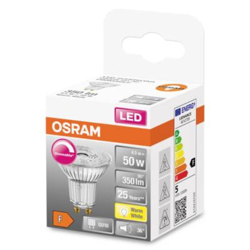 OSRAM spot GU10, dempbar - 4,5w=50w (6)