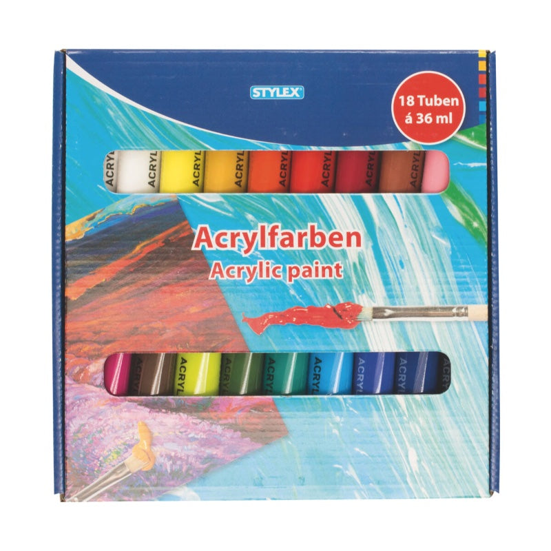 STYLEX Acryl máling 18 litir - 36 ml (6)