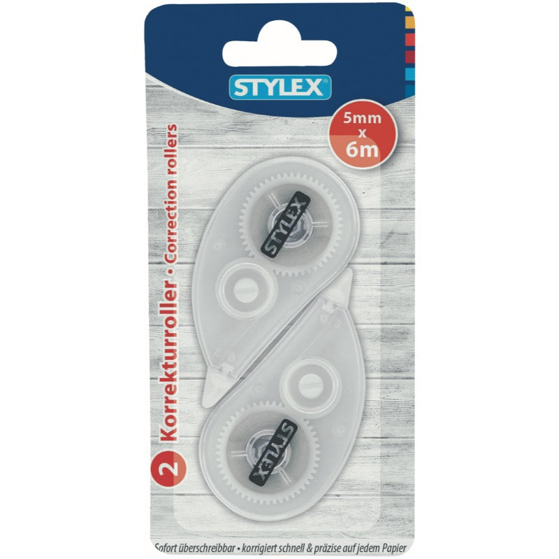 STYLEX Korrekturtape - 2 x 6m (8)