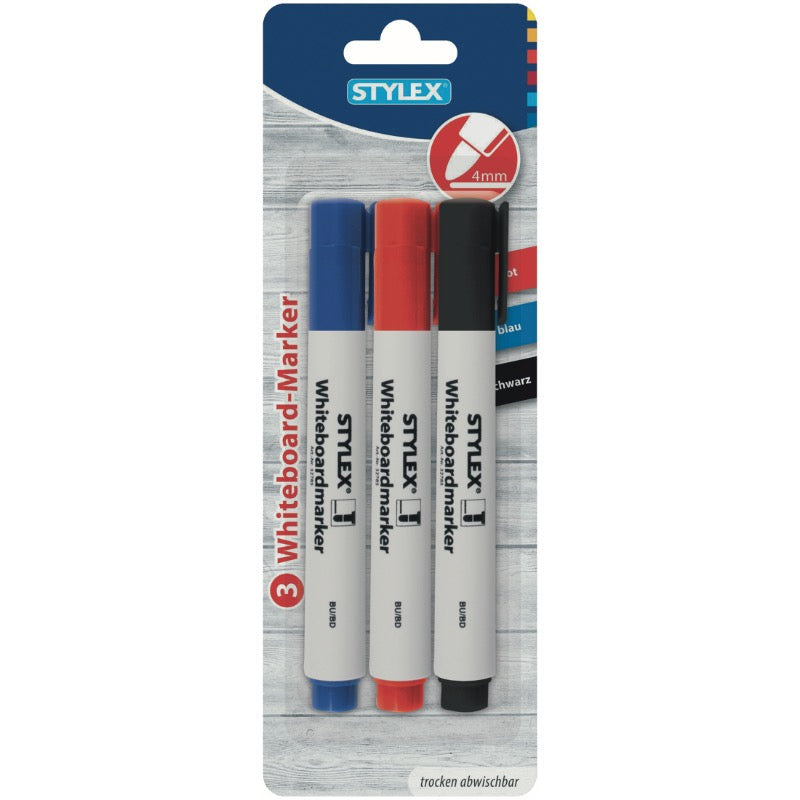STYLEX Markers, whiteboard - 3 stk (10)
