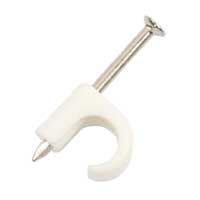 ELWORKS Kabelclips rund 7-10 mm, hvid - 20 stk (5)