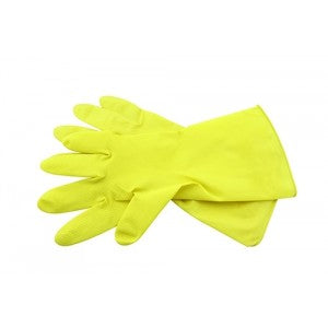 G. FUNDER Gummihandskar, gular - M (12)