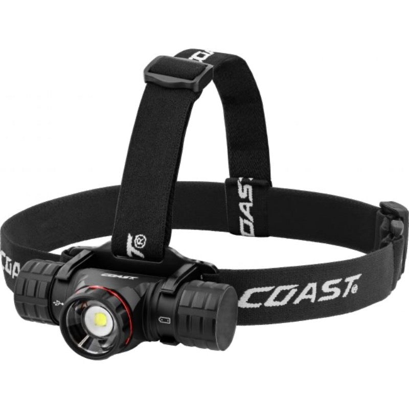 COAST XPH34R pannulykt, 2.075 Lm - Li-ion / 2xCR123 / 3xAAA
