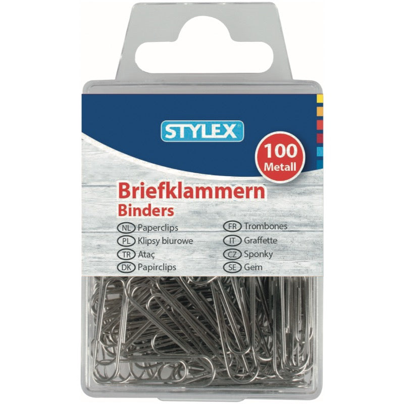STYLEX Clips krom - 100 stk (5)