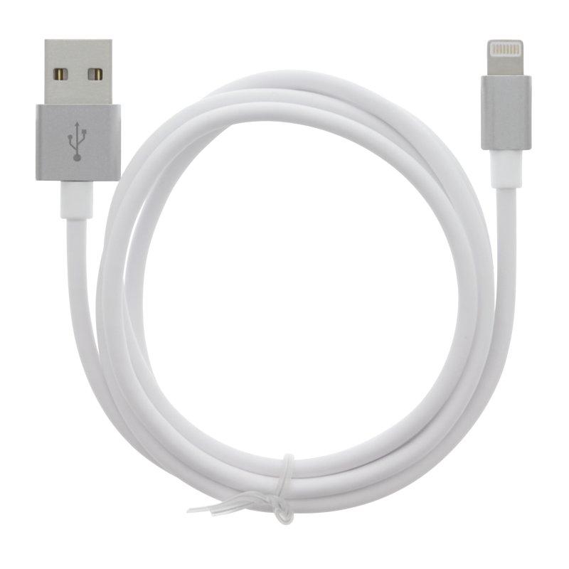 MOB:A Cable USBA Lightning 2.4A, 1m, White (8)