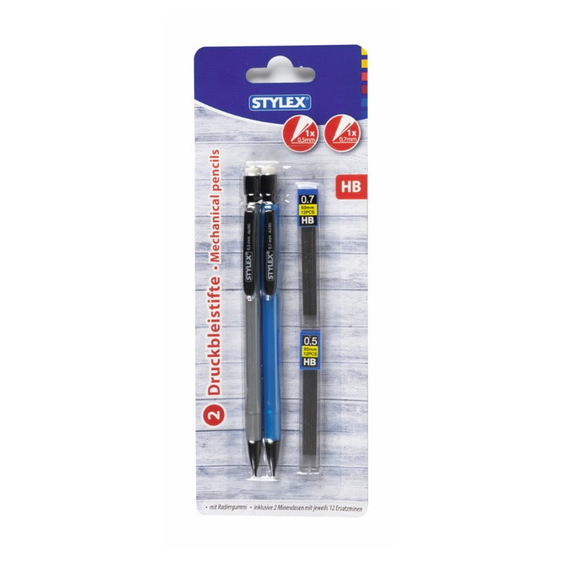 STYLEX Stiftblýant v/refill - 2+2 stk (10)