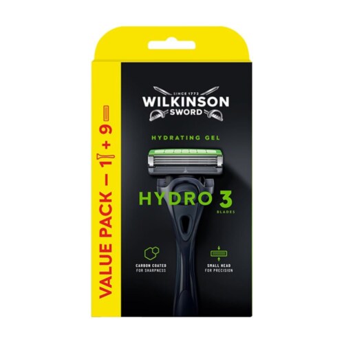 WILKINSON SWORD HYDRO 3 Rakimaskina + 9 (10)
