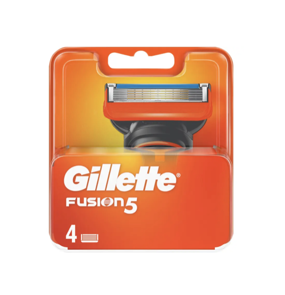GILLETTE Rakibløð, Fusion5 - 4 stk. (10)