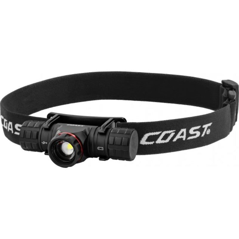 COAST XPH30R pannulykt, 1.000 Lm - Li-ion / 2xCR123 (3)