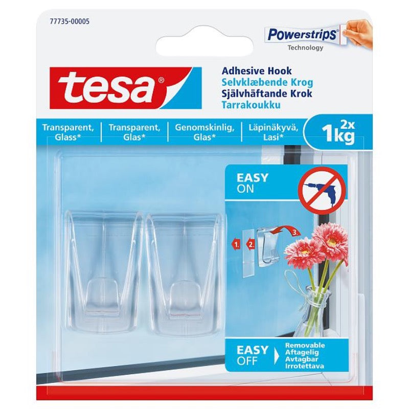 TESA Klæbekrog, transparent - 2 x 1 kg (8)