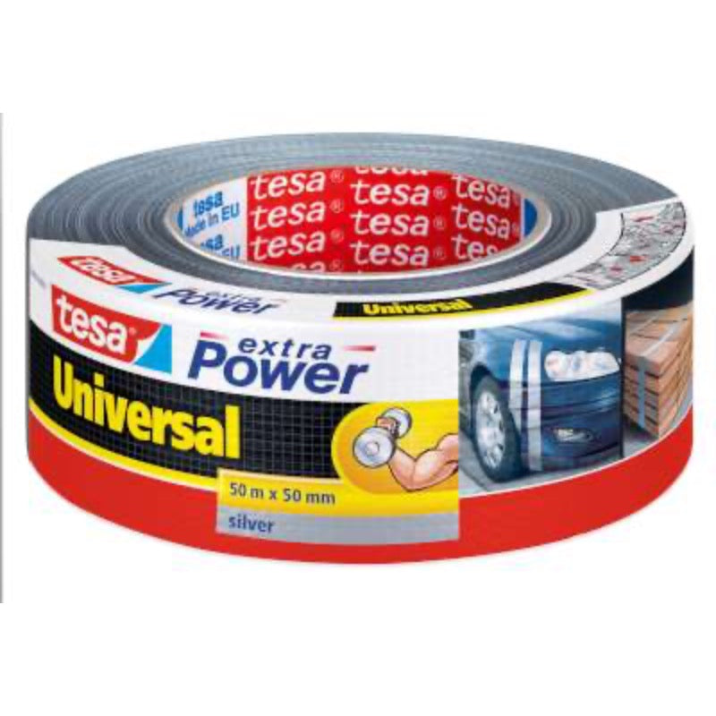 TESA Gaffa Ex. Power Universal, grå - 50m x 50mm (6)