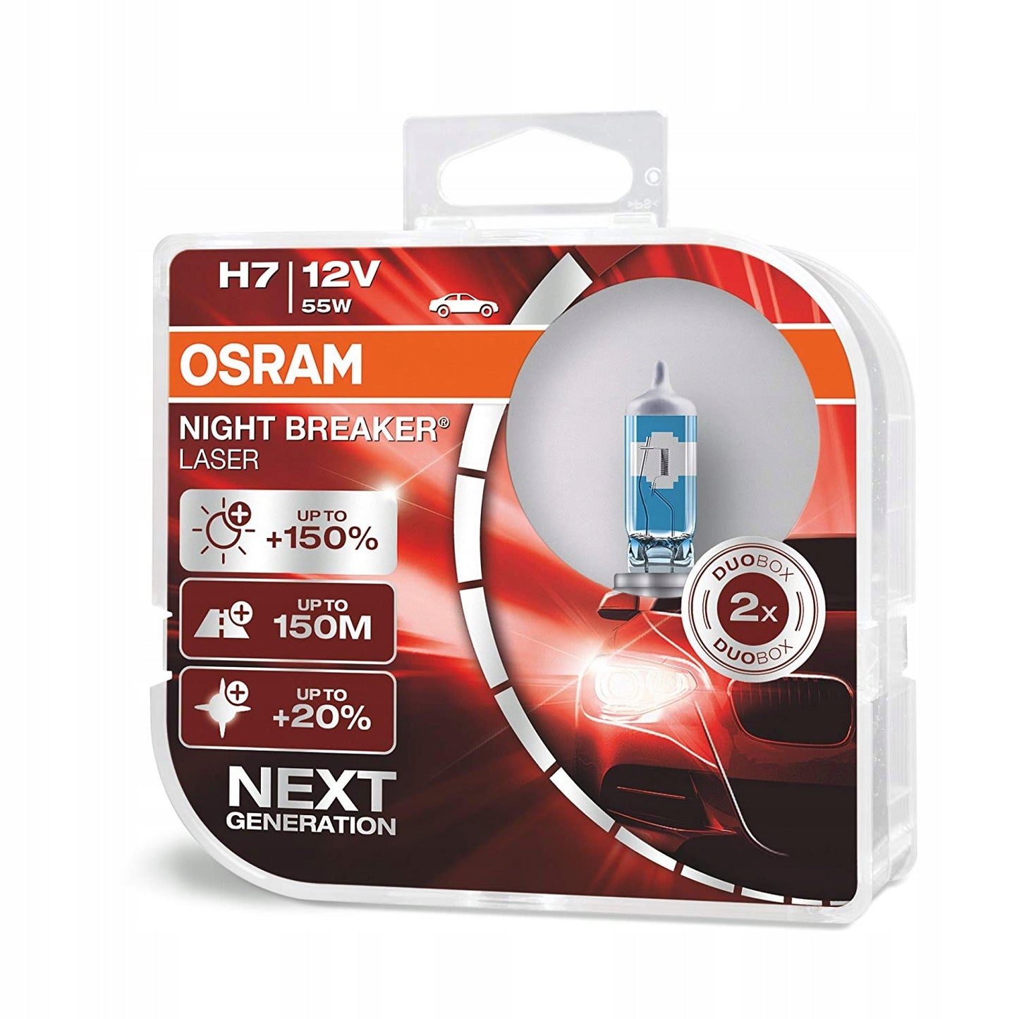 OSRAM Autopera H7 Night Breaker Laser - 2 stk (5)*