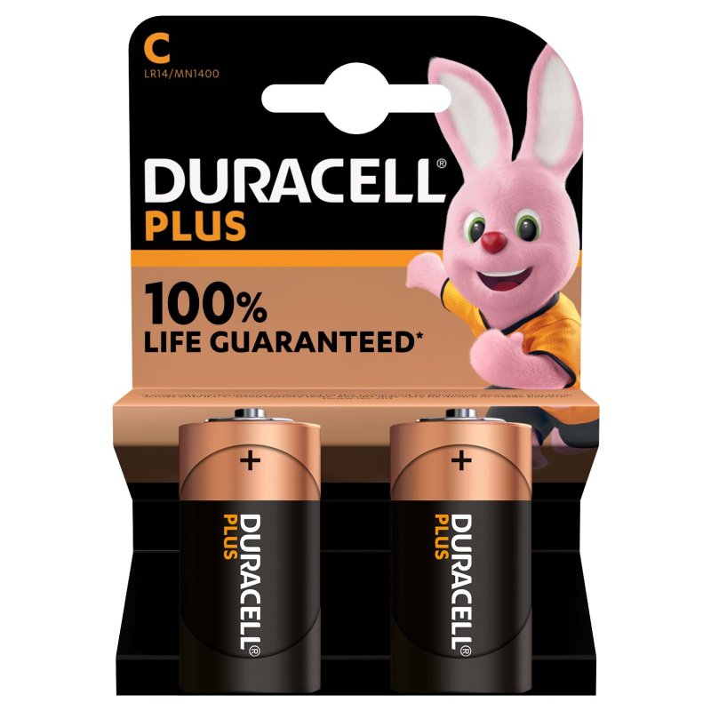 DURACELL Plus C - 2 stk (10)