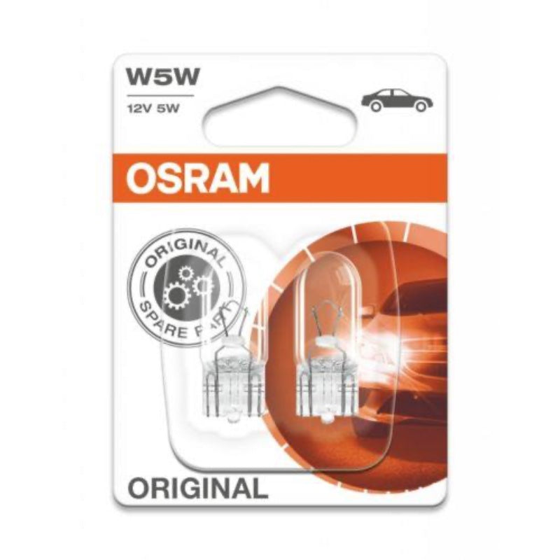 OSRAM Autopera W5W - 2 x 12v/5w (10)