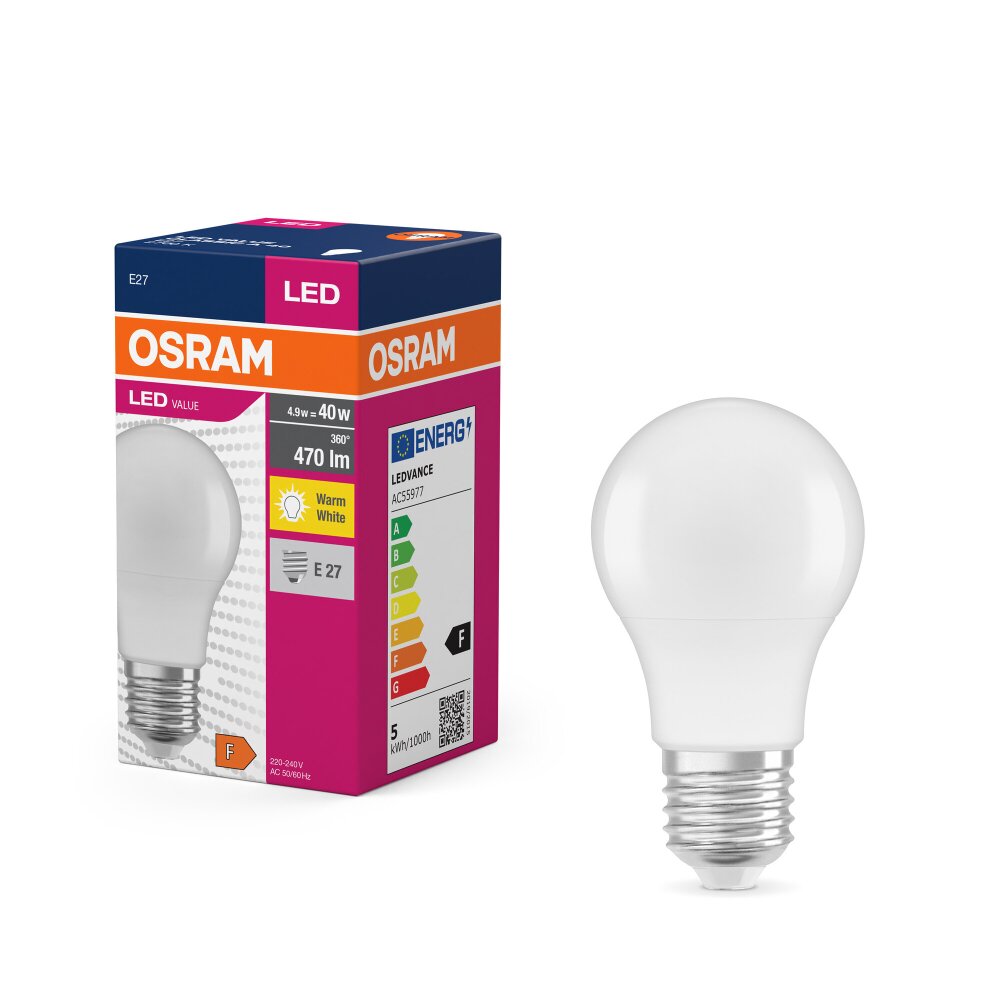 OSRAM Value pera - 4,9=40w (10)