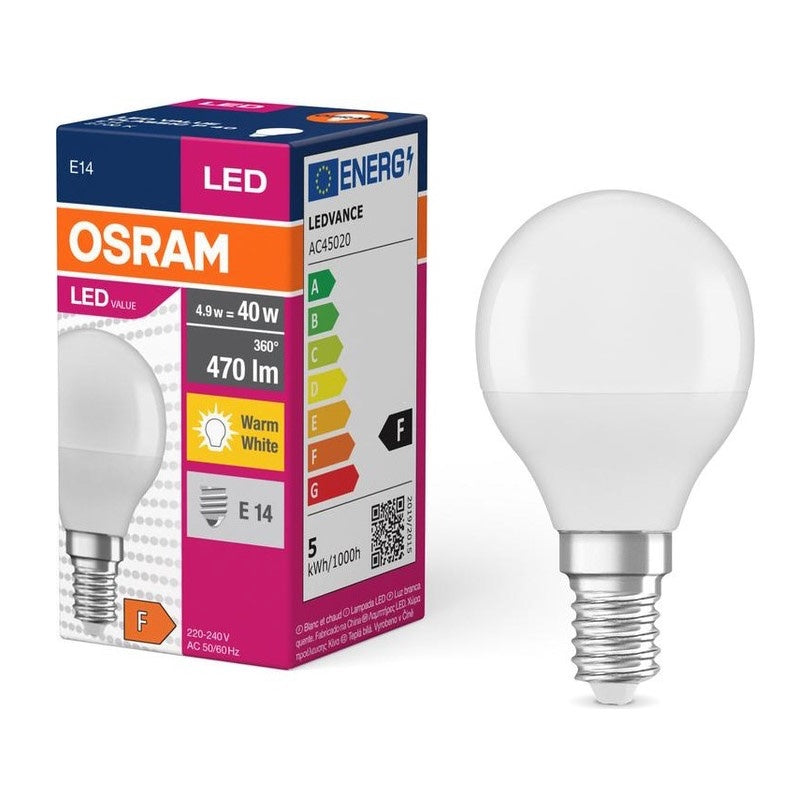 OSRAM Value krónu E14 - 4,9=40w (10)