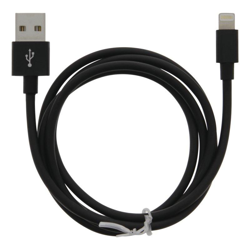 MOB:A Cable USB­A ­ Lightning 2.4A, 1m, Black (8)