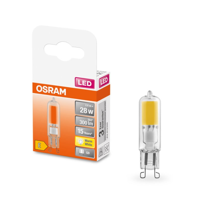 OSRAM spesialpera G9 - 2,6w=30w (6)