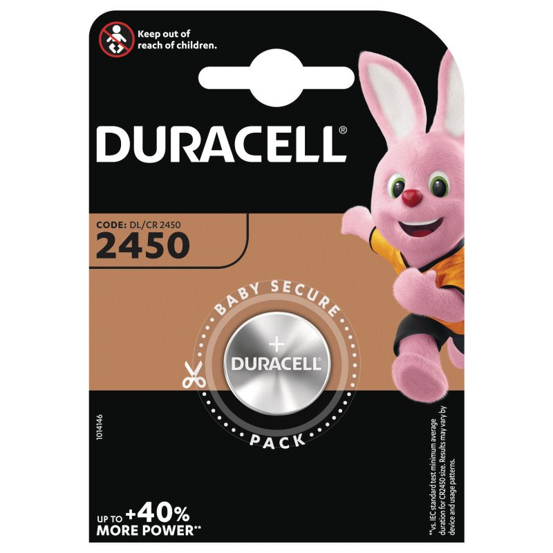 DURACELL Lithium 2450, 3V - 1 stk (10)