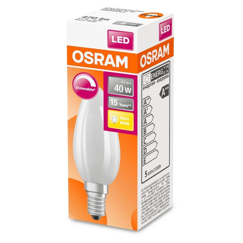 OSRAM kertupera, dempbar - 5w=40w (10)*