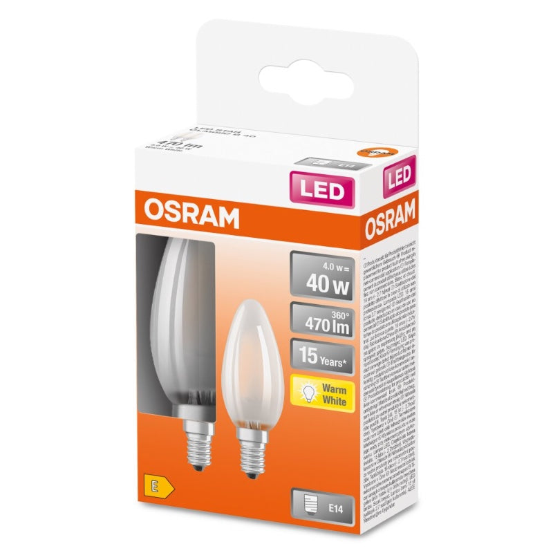 OSRAM 2-pakk kertupera - 4w=40w (3)