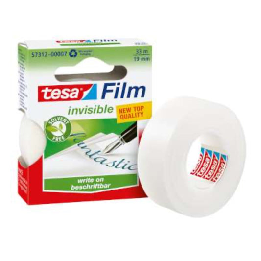 TESA Tape Invisible, æske - 33x19 (10)