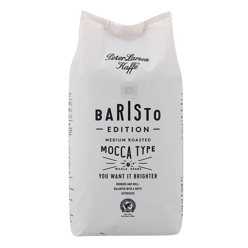 PETER LARSEN kaffibønir, Mocca Baristo Rainforest 900 g (4)