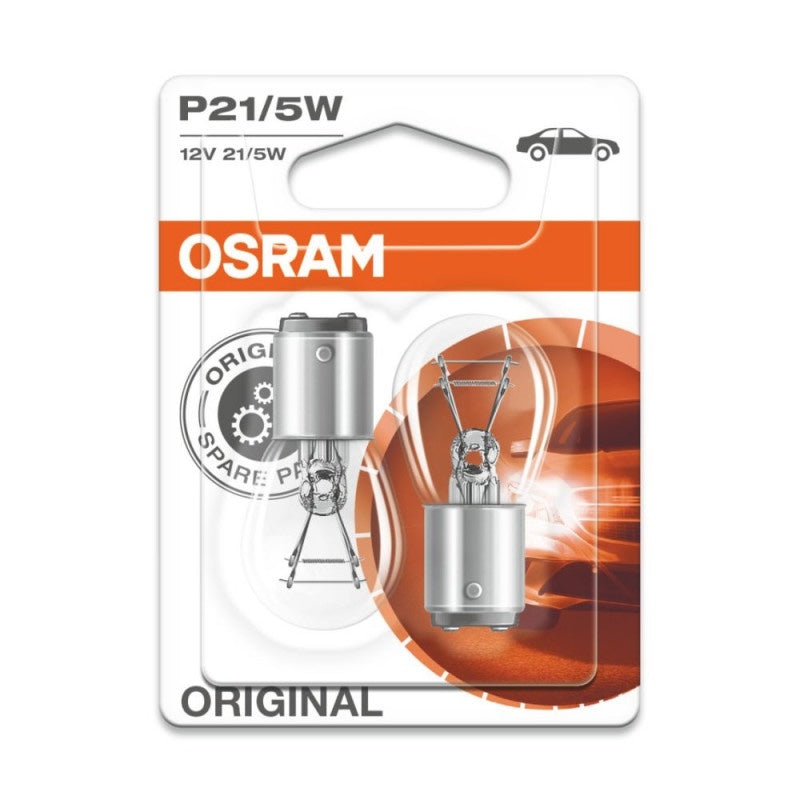 OSRAM Autopera P21/5W - 2 x 12v/21/50w (10)