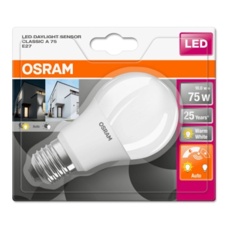 OSRAM blistur, matt pera Daylight Sensor - 11=75w (6)